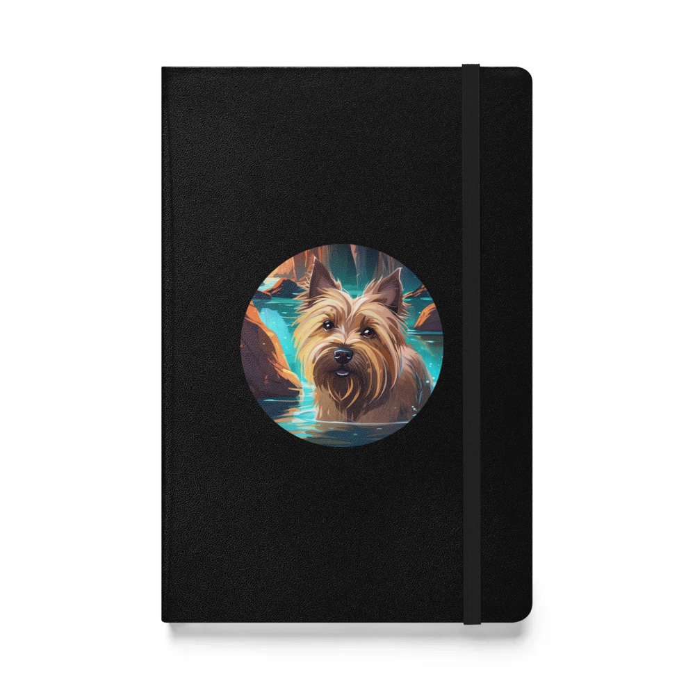 PugMug Custom Cairn Terrier Hardcover Bound Notebook