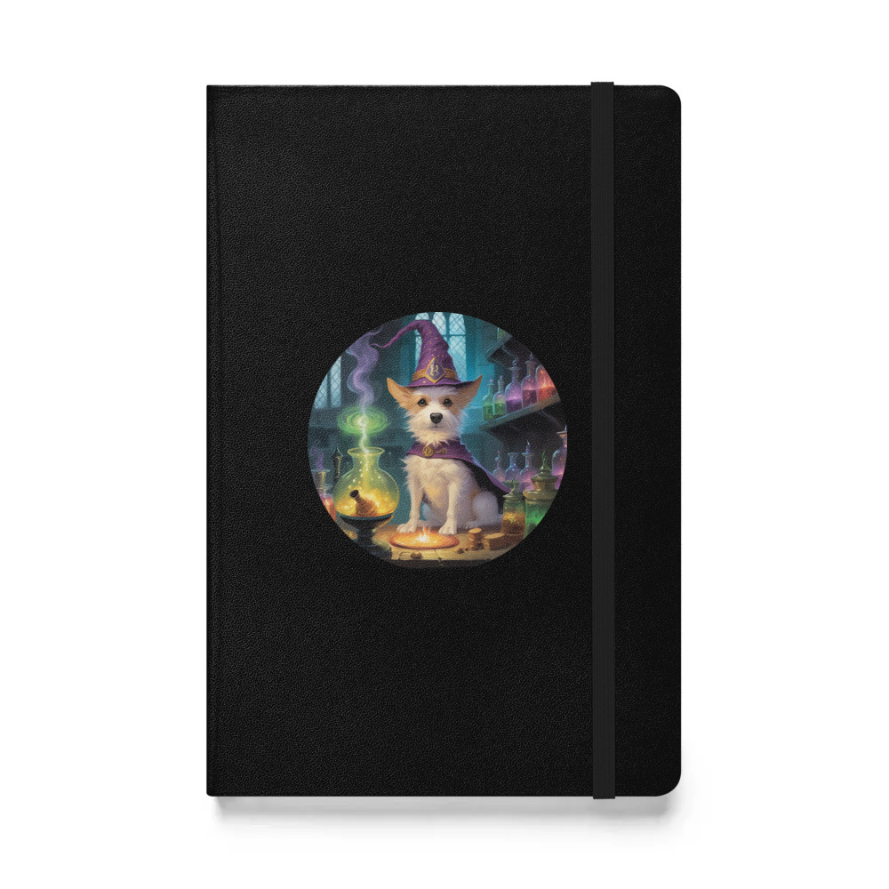 PugMug Custom Luna Hardcover Bound Notebook