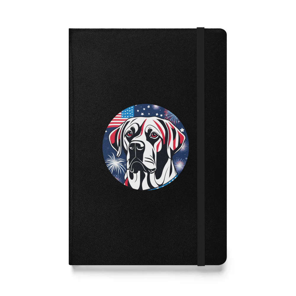 PugMug Custom Pet Hardcover Bound Notebook