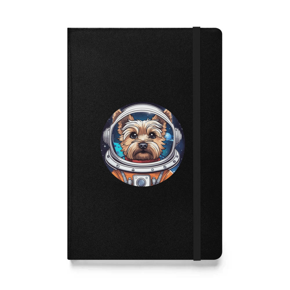 PugMug Custom Cairn Terrier Hardcover Bound Notebook