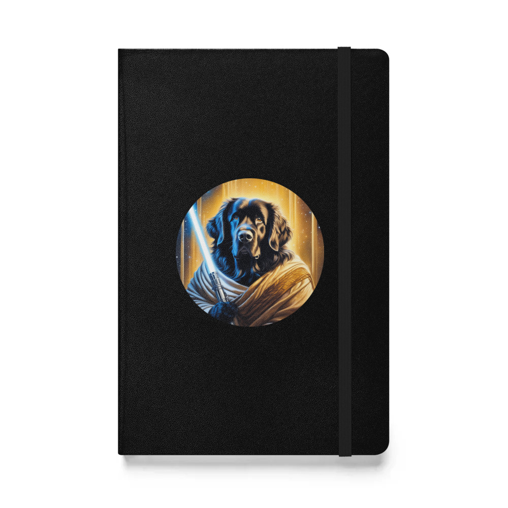 PugMug Custom Newfoundland Hardcover Bound Notebook