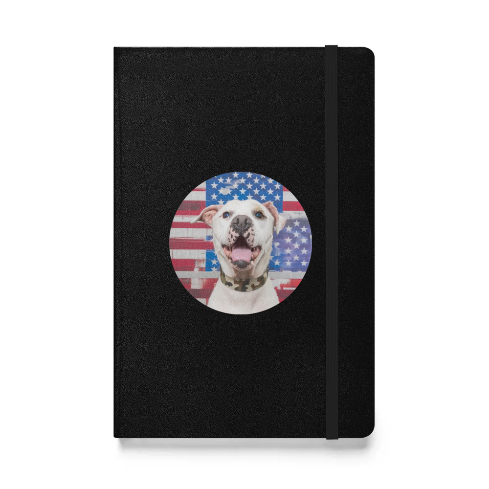 PugMug Custom Melody Hardcover Bound Notebook
