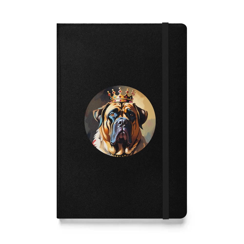 PugMug Custom Mastiff Hardcover Bound Notebook
