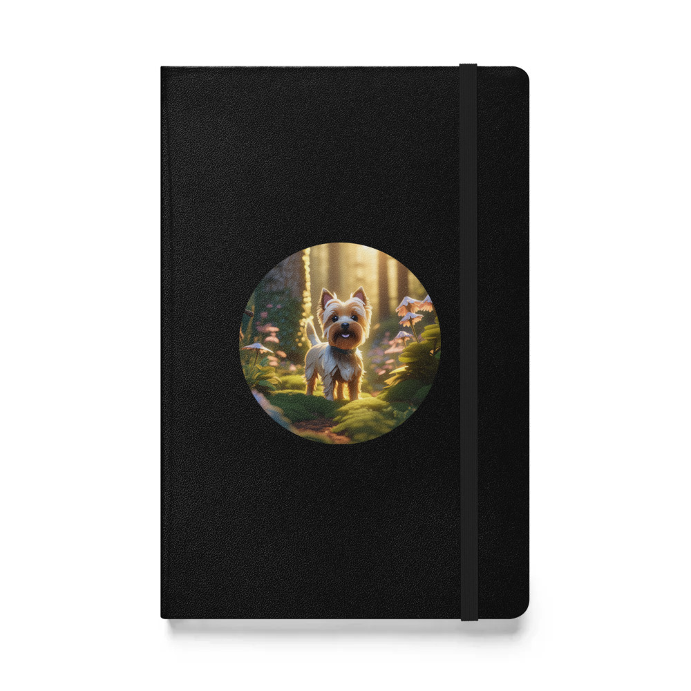 PugMug Custom Cairn Terrier Hardcover Bound Notebook