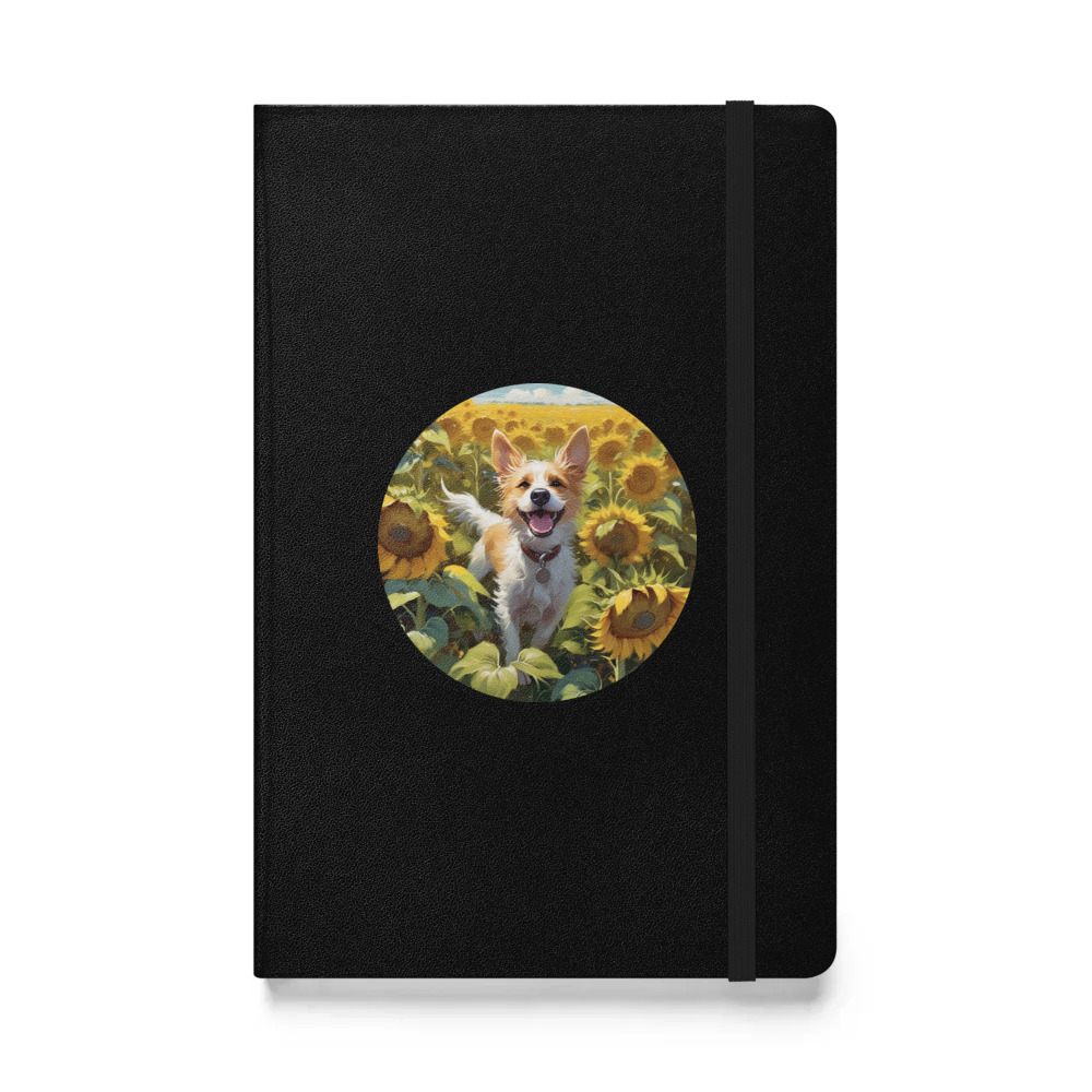 PugMug Custom Luna Hardcover Bound Notebook