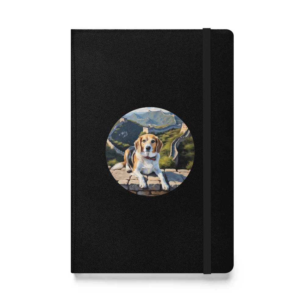PugMug Custom Munchkin Hardcover Bound Notebook
