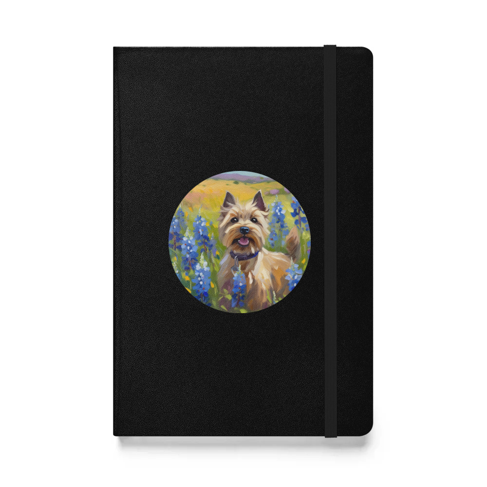 PugMug Custom Cairn Terrier Hardcover Bound Notebook