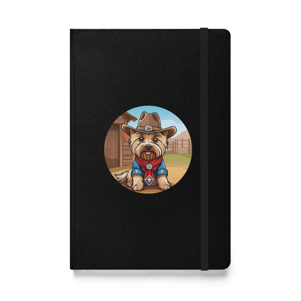 PugMug Custom Cairn Terrier Hardcover Bound Notebook