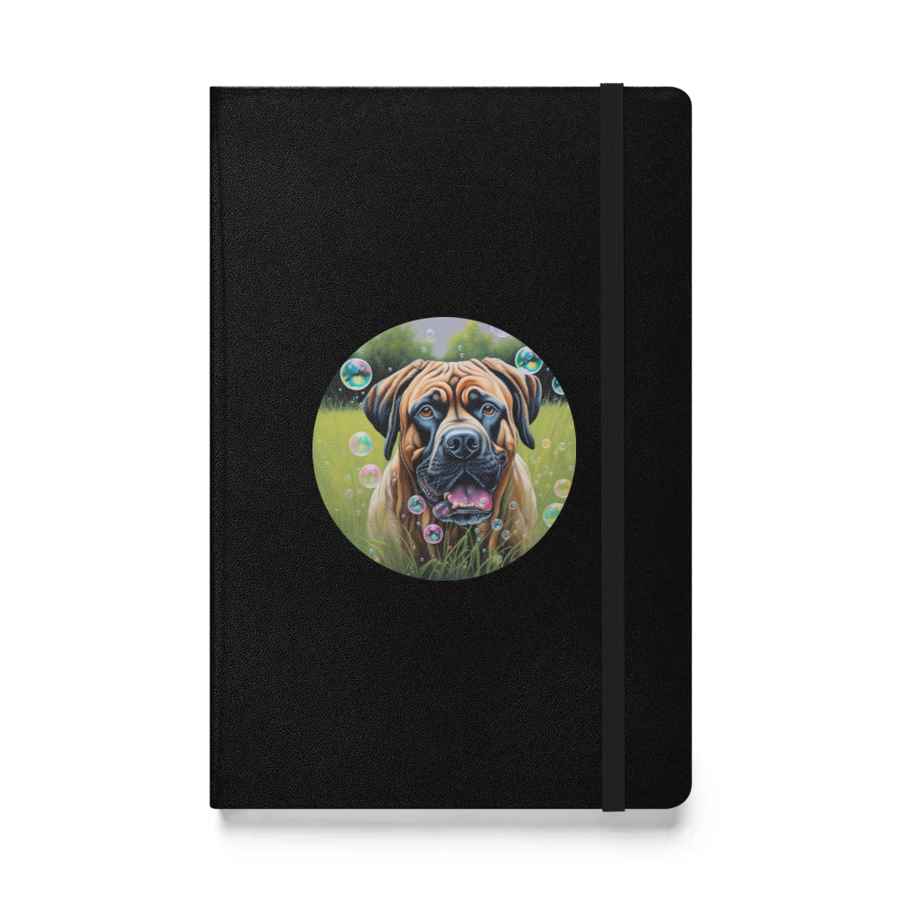 PugMug Custom Mastiff Hardcover Bound Notebook