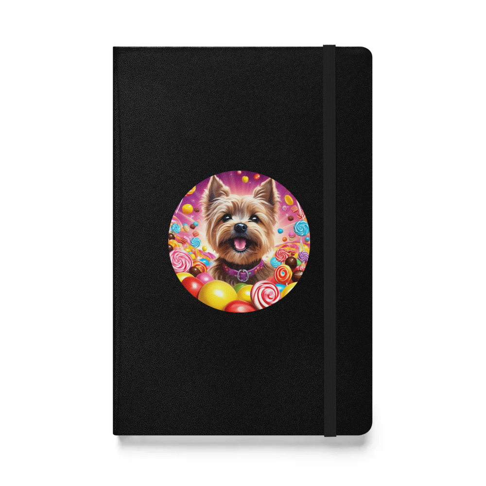PugMug Custom Cairn Terrier Hardcover Bound Notebook