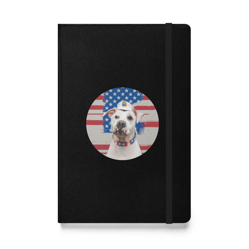 PugMug Custom Melody Hardcover Bound Notebook