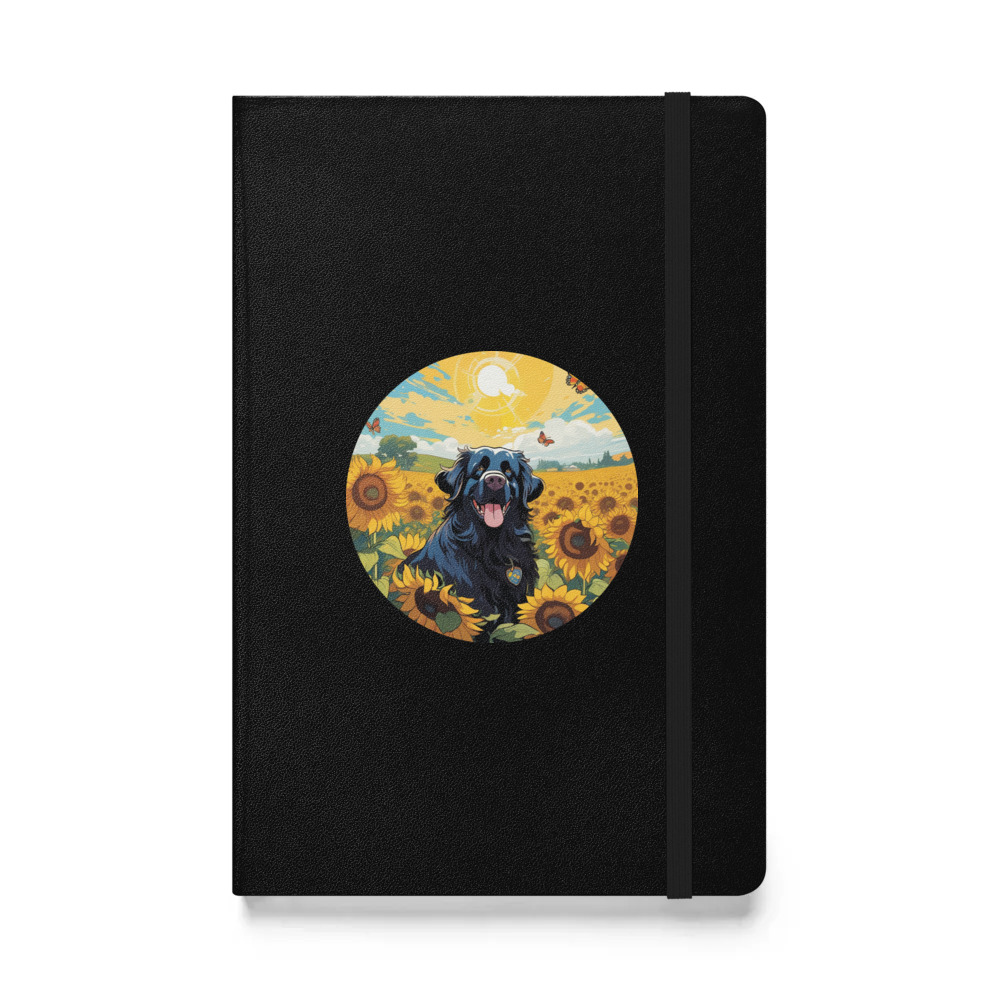 PugMug Custom Newfoundland Hardcover Bound Notebook