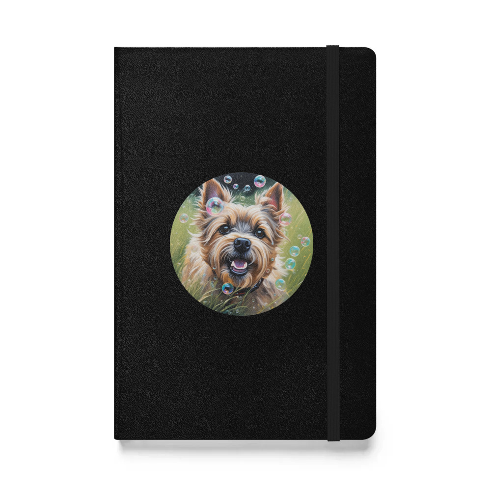 PugMug Custom Cairn Terrier Hardcover Bound Notebook