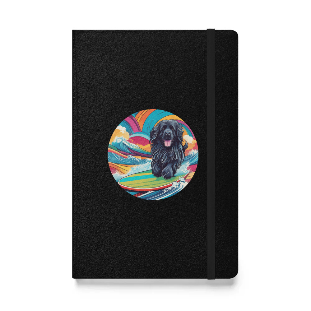 PugMug Custom Newfoundland Hardcover Bound Notebook
