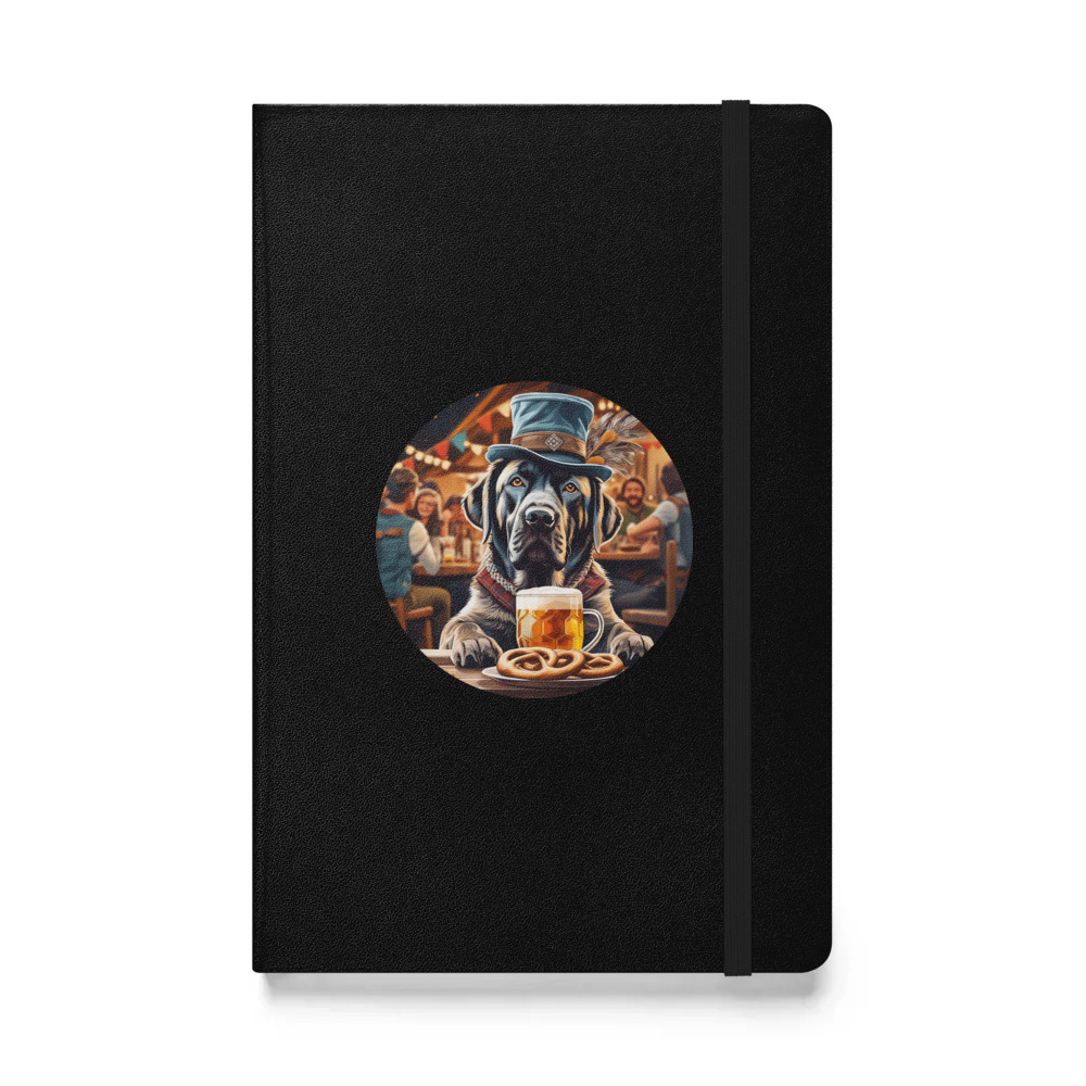 PugMug Custom Mastiff Hardcover Bound Notebook