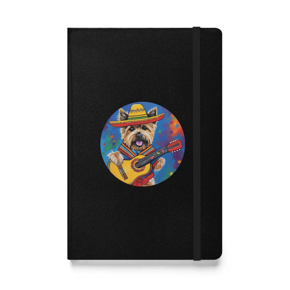 PugMug Custom Cairn Terrier Hardcover Bound Notebook