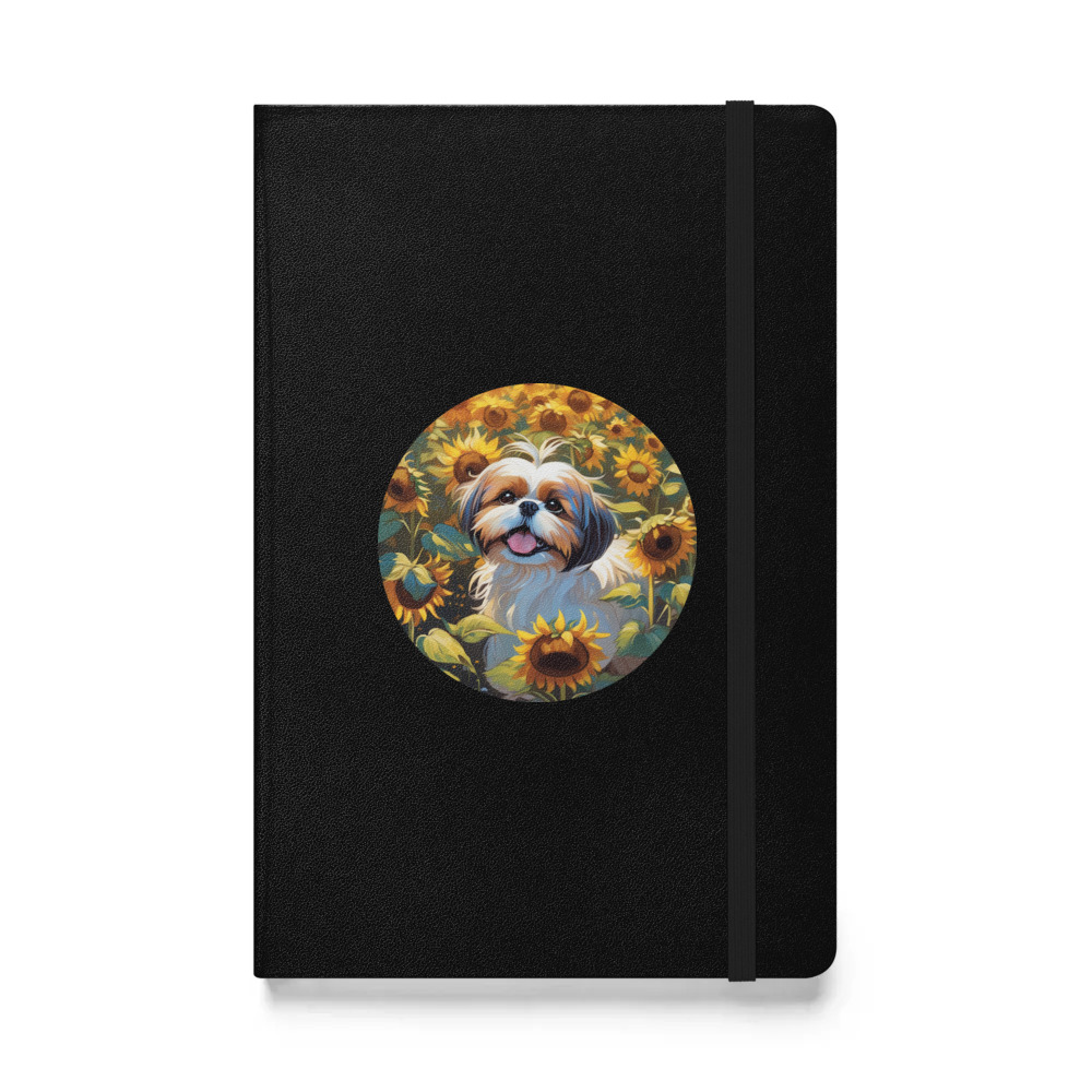 PugMug Custom Shih Tzu Hardcover Bound Notebook