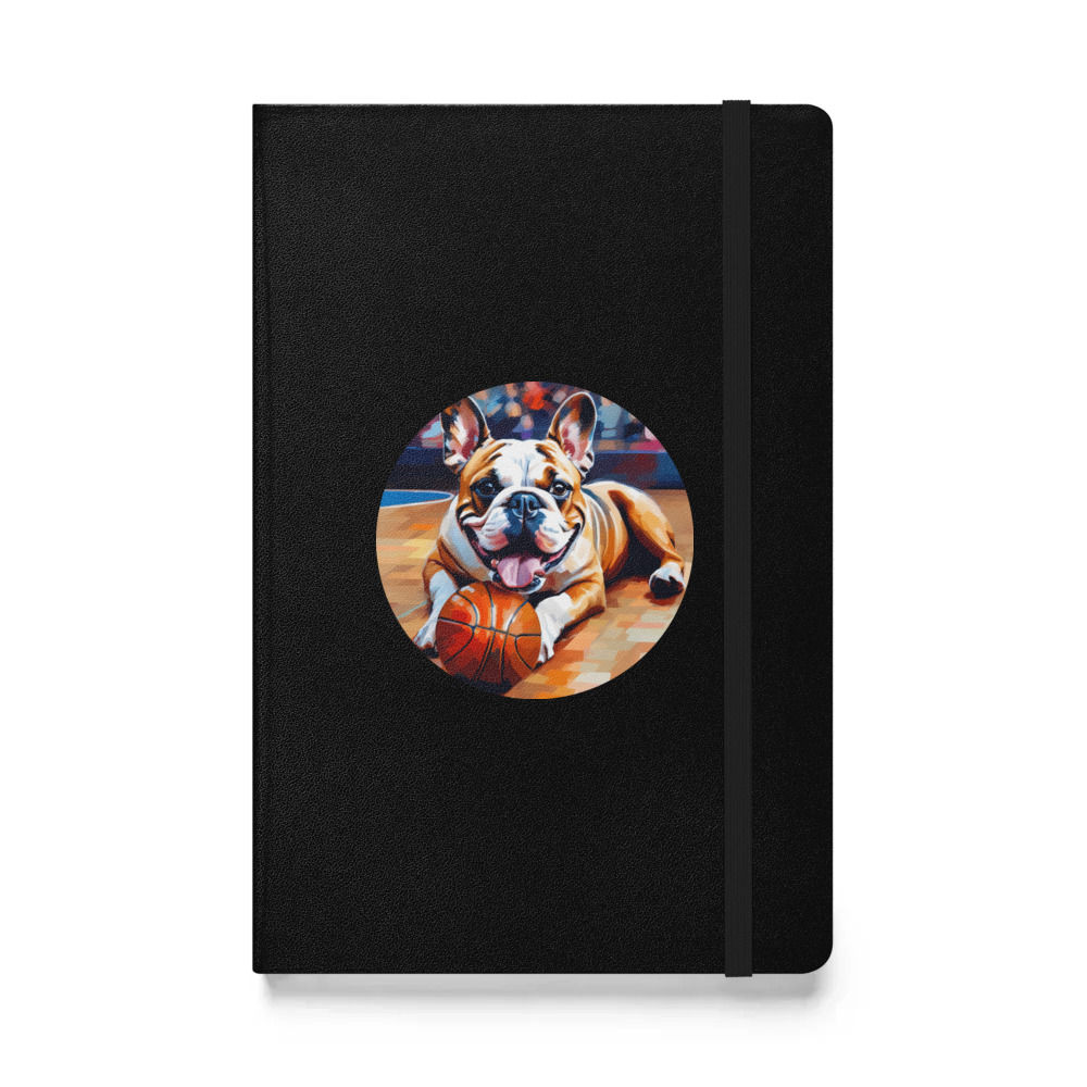 PugMug Custom Bulldog Hardcover Bound Notebook