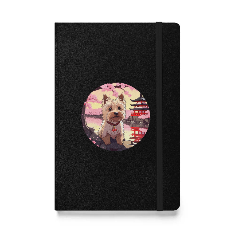 PugMug Custom Cairn Terrier Hardcover Bound Notebook
