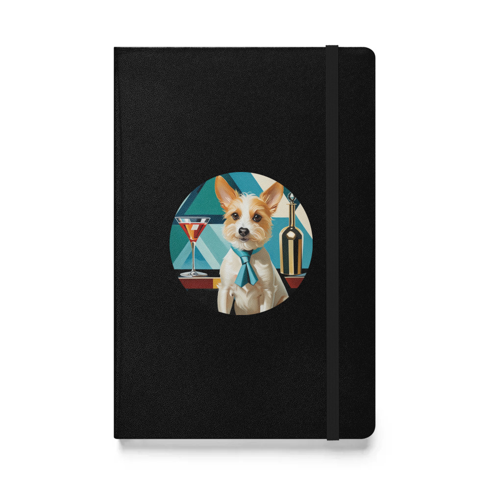 PugMug Custom Luna Hardcover Bound Notebook