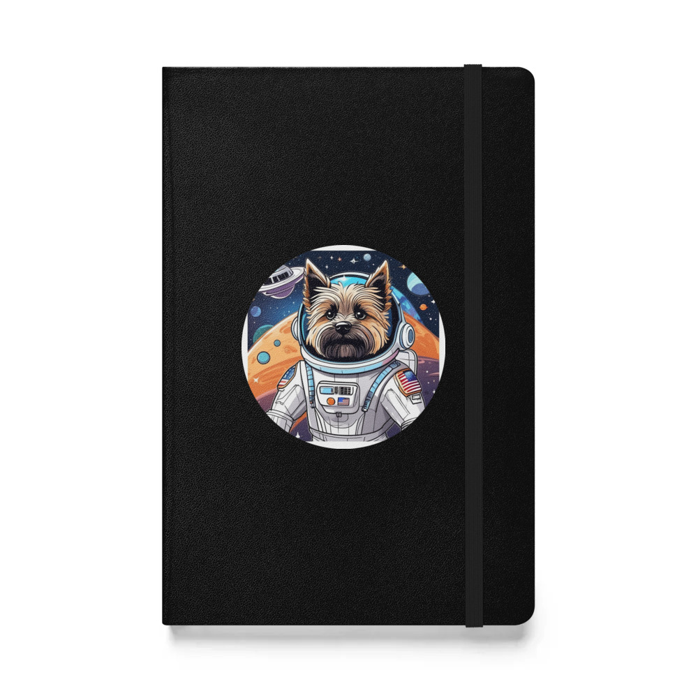 PugMug Custom Cairn Terrier Hardcover Bound Notebook