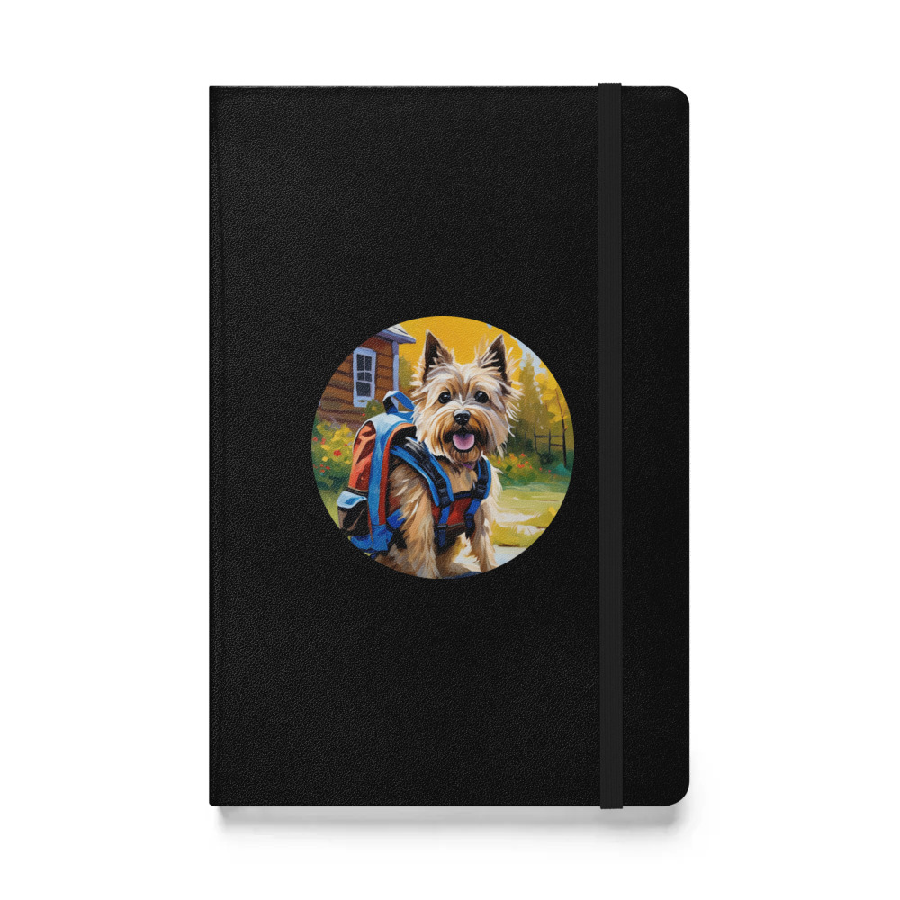 PugMug Custom Cairn Terrier Hardcover Bound Notebook