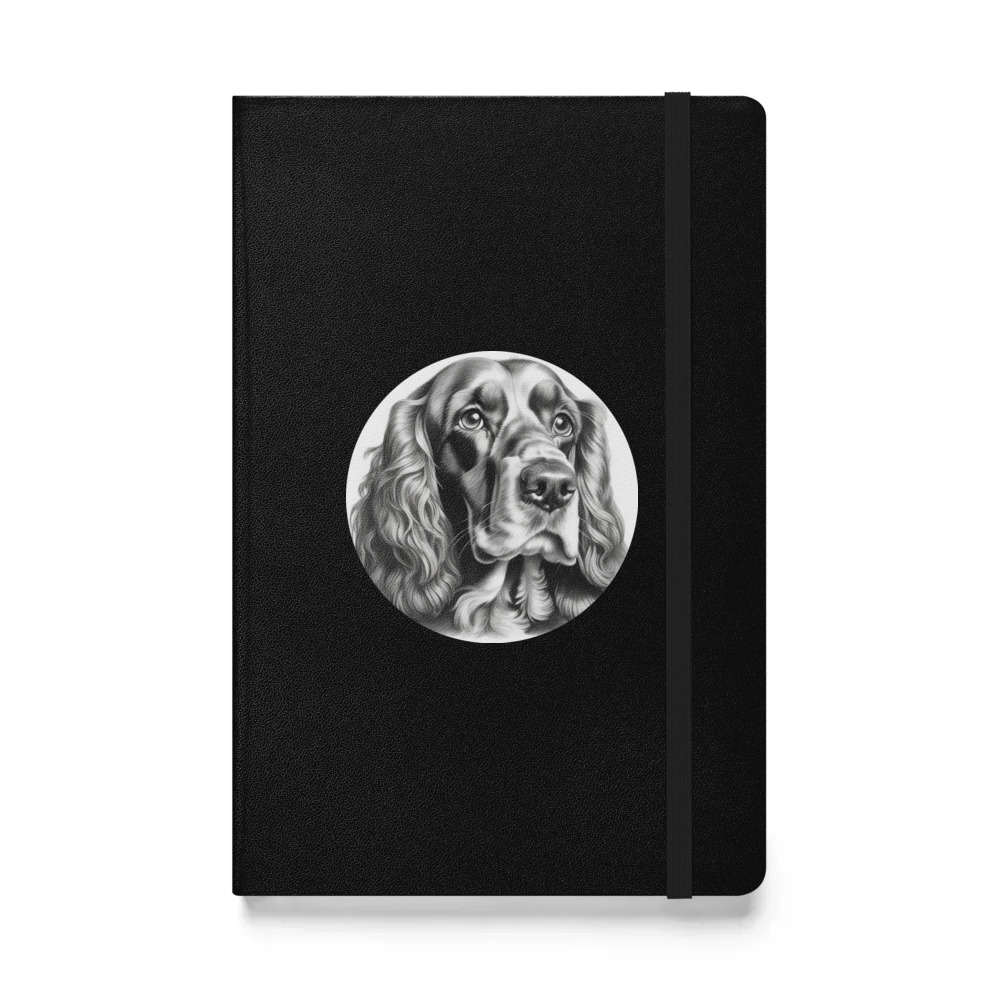 PugMug Custom English Cocker Spaniel Hardcover Bound Notebook