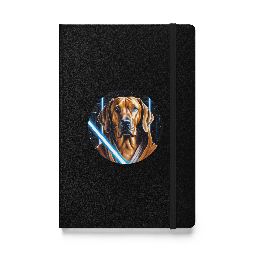 PugMug Custom Rhodesian Ridgeback Hardcover Bound Notebook