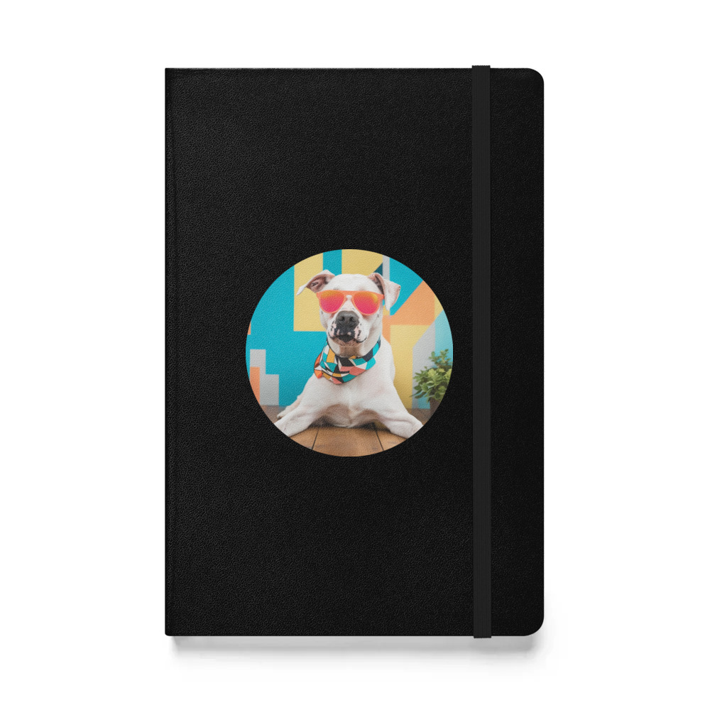 PugMug Custom Melody Hardcover Bound Notebook