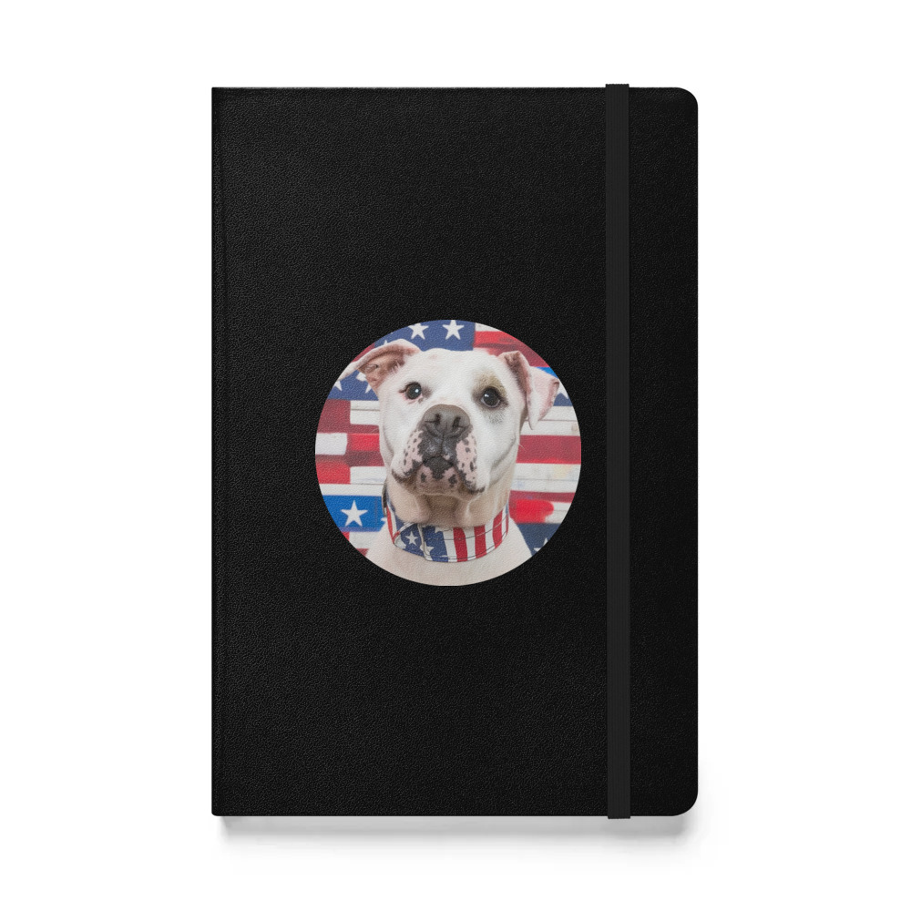 PugMug Custom Melody Hardcover Bound Notebook