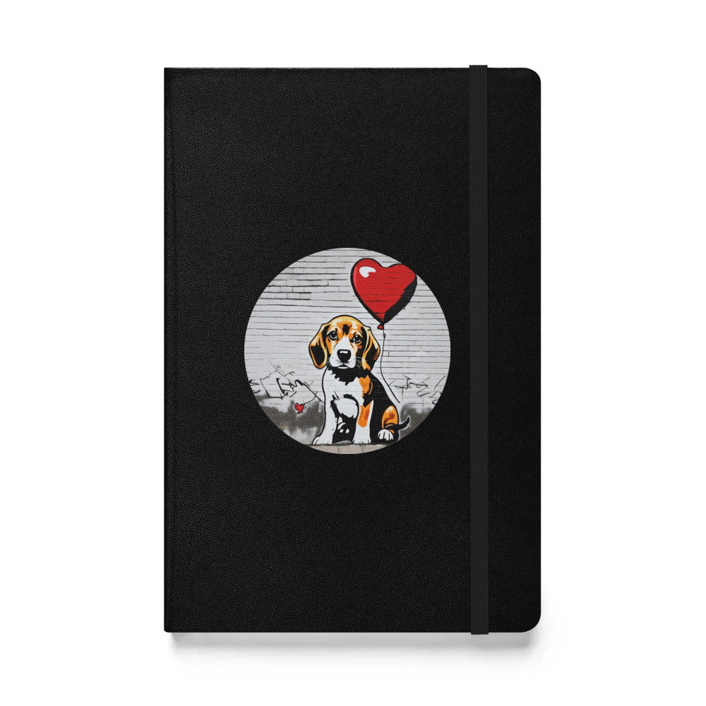 PugMug Custom Pet Hardcover Bound Notebook
