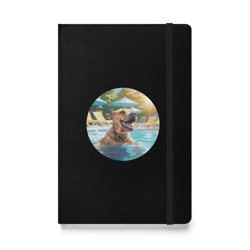 PugMug Custom Halina Hardcover Bound Notebook