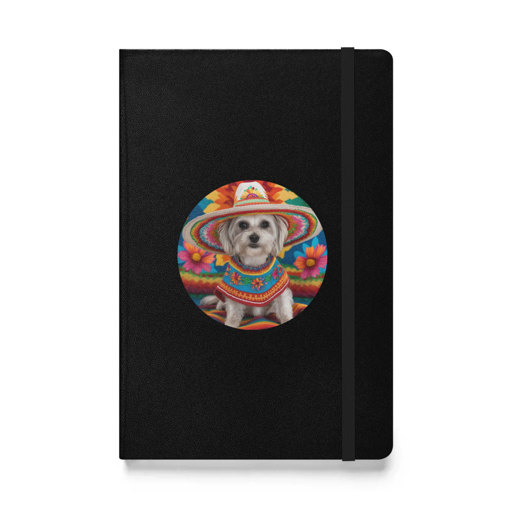 PugMug Custom Leo Hardcover Bound Notebook