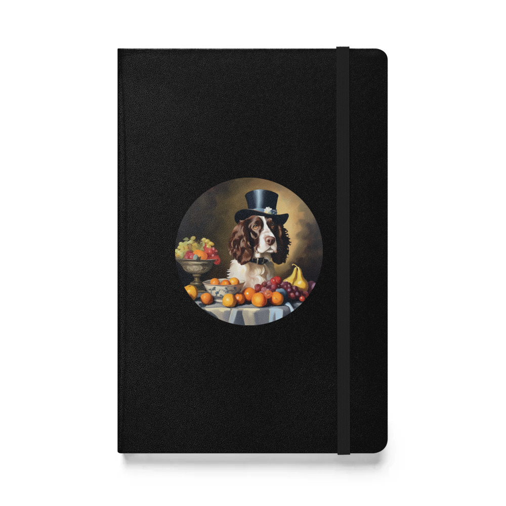 PugMug Custom English Springer Spaniel Hardcover Bound Notebook