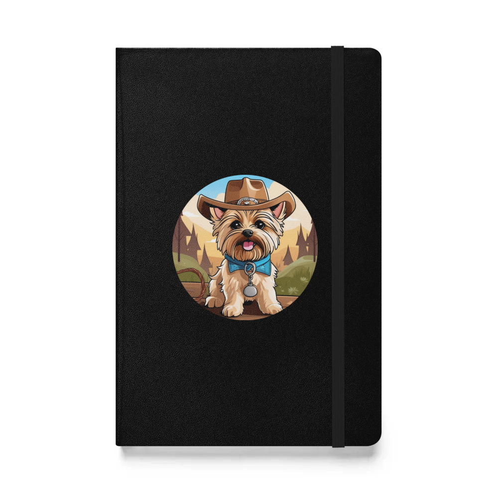 PugMug Custom Cairn Terrier Hardcover Bound Notebook