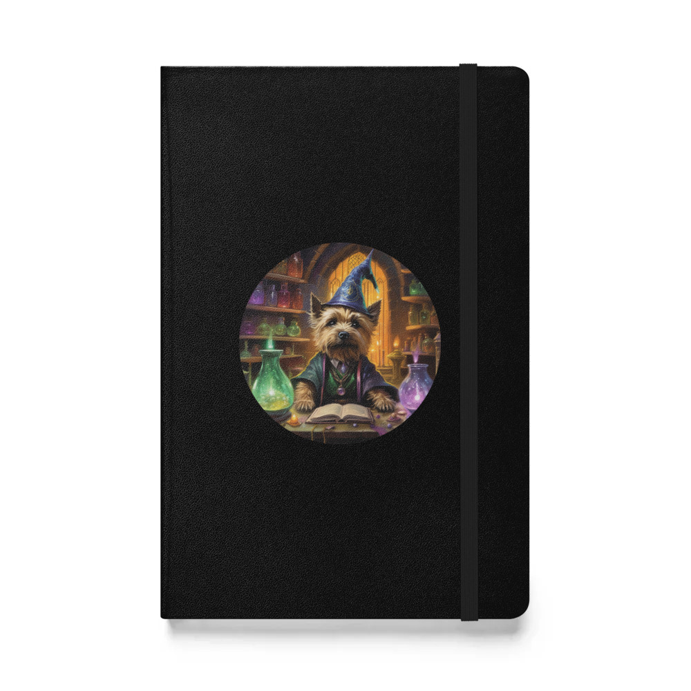 PugMug Custom Cairn Terrier Hardcover Bound Notebook
