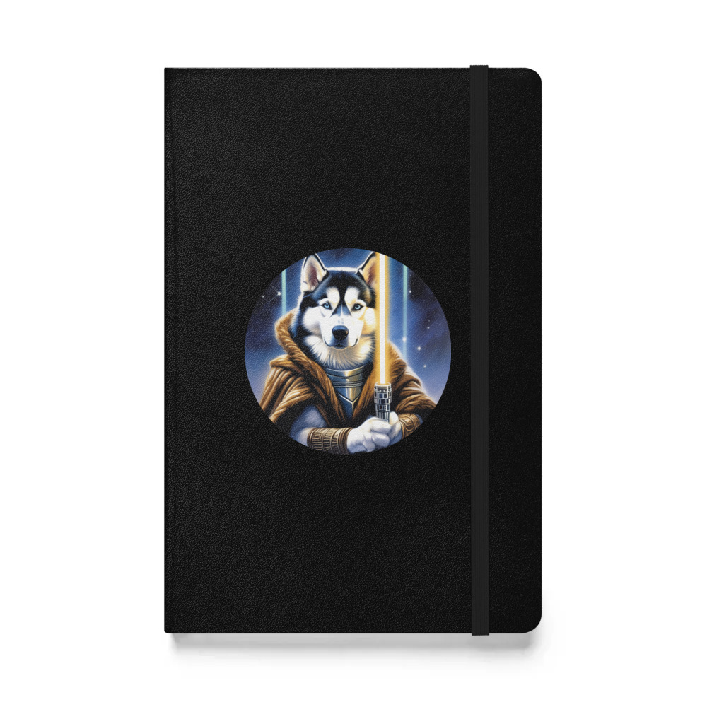 PugMug Custom Siberian Husky Hardcover Bound Notebook
