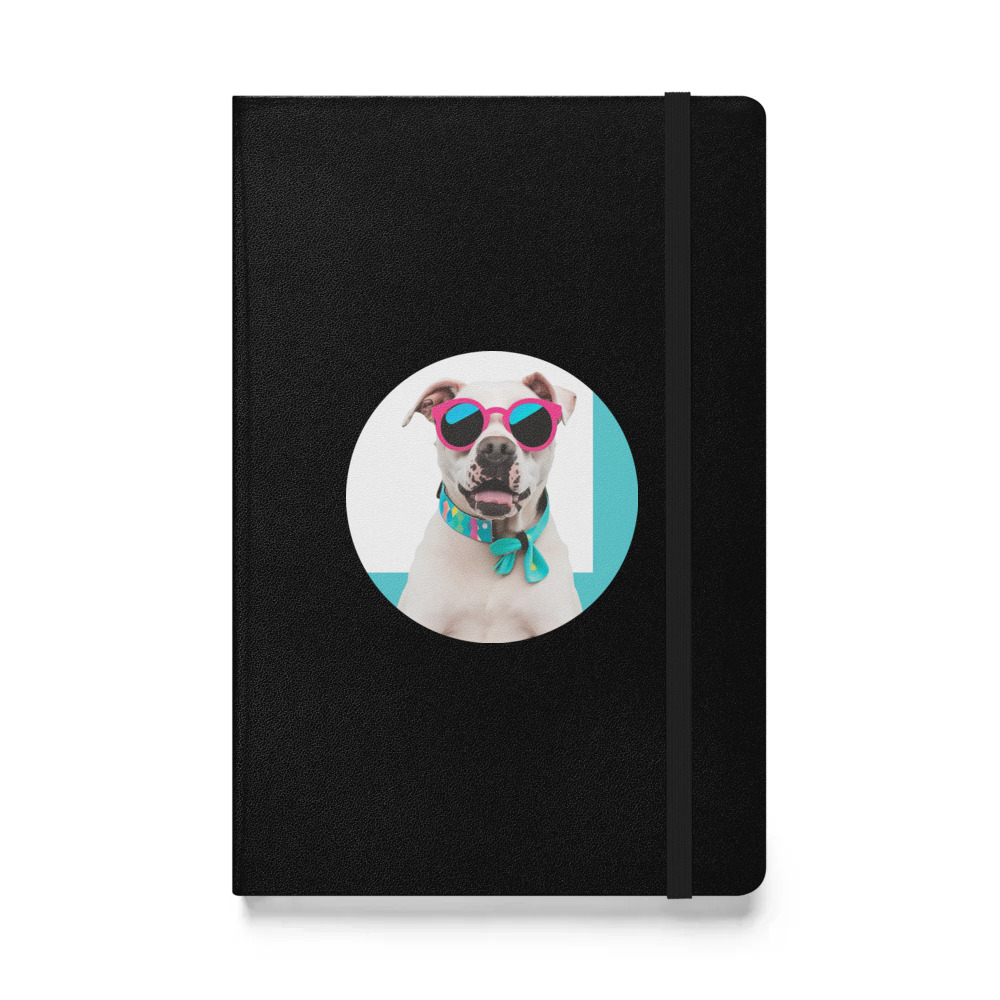 PugMug Custom Melody Hardcover Bound Notebook