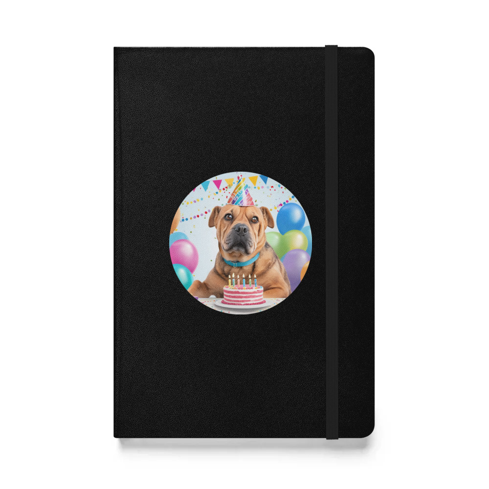 PugMug Custom Halina Hardcover Bound Notebook