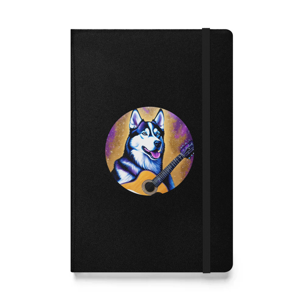 PugMug Custom Siberian Husky Hardcover Bound Notebook