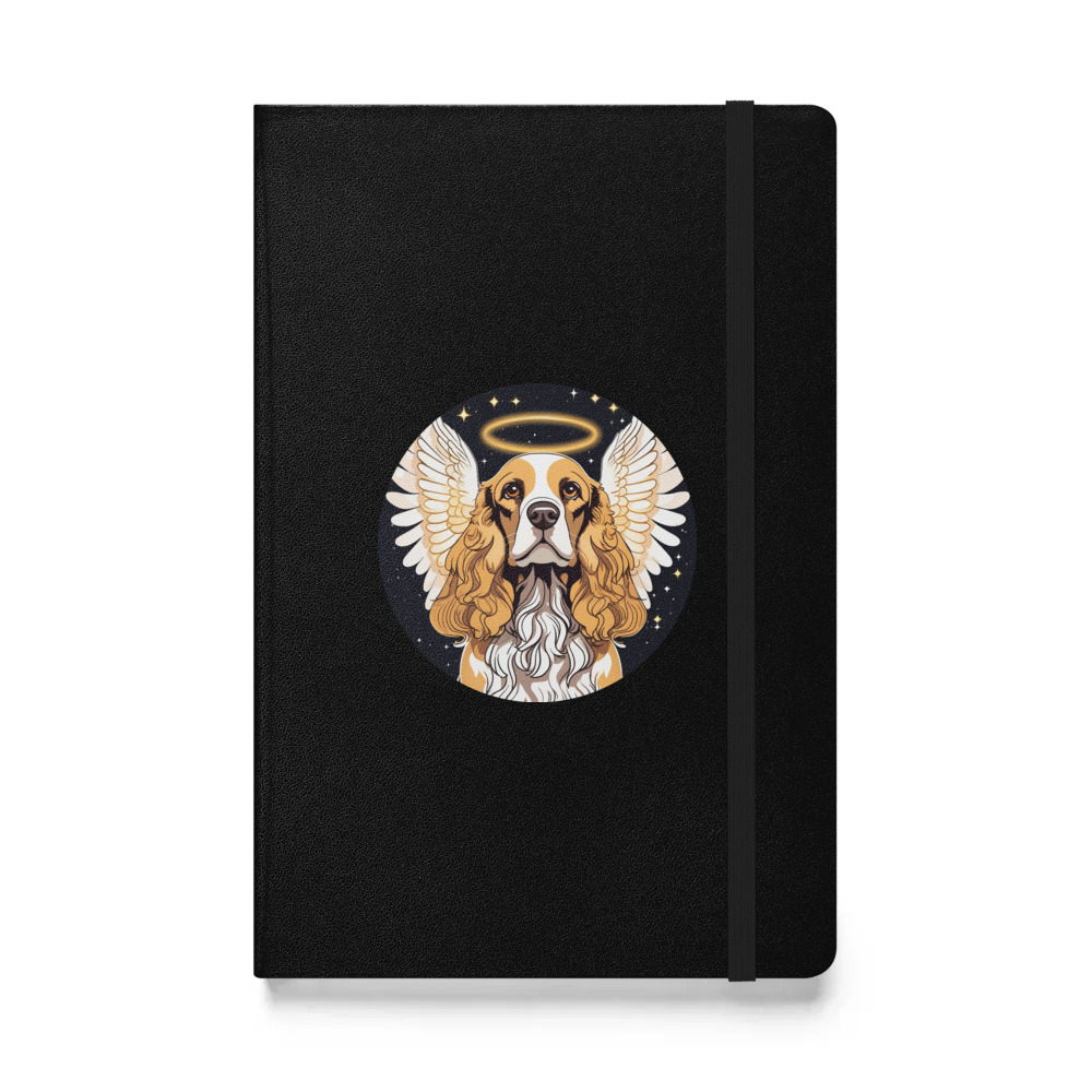 PugMug Custom Cocker Spaniel Hardcover Bound Notebook