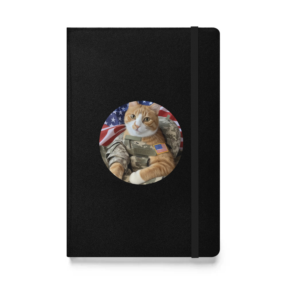 PugMug Custom Jack Jack Hardcover Bound Notebook