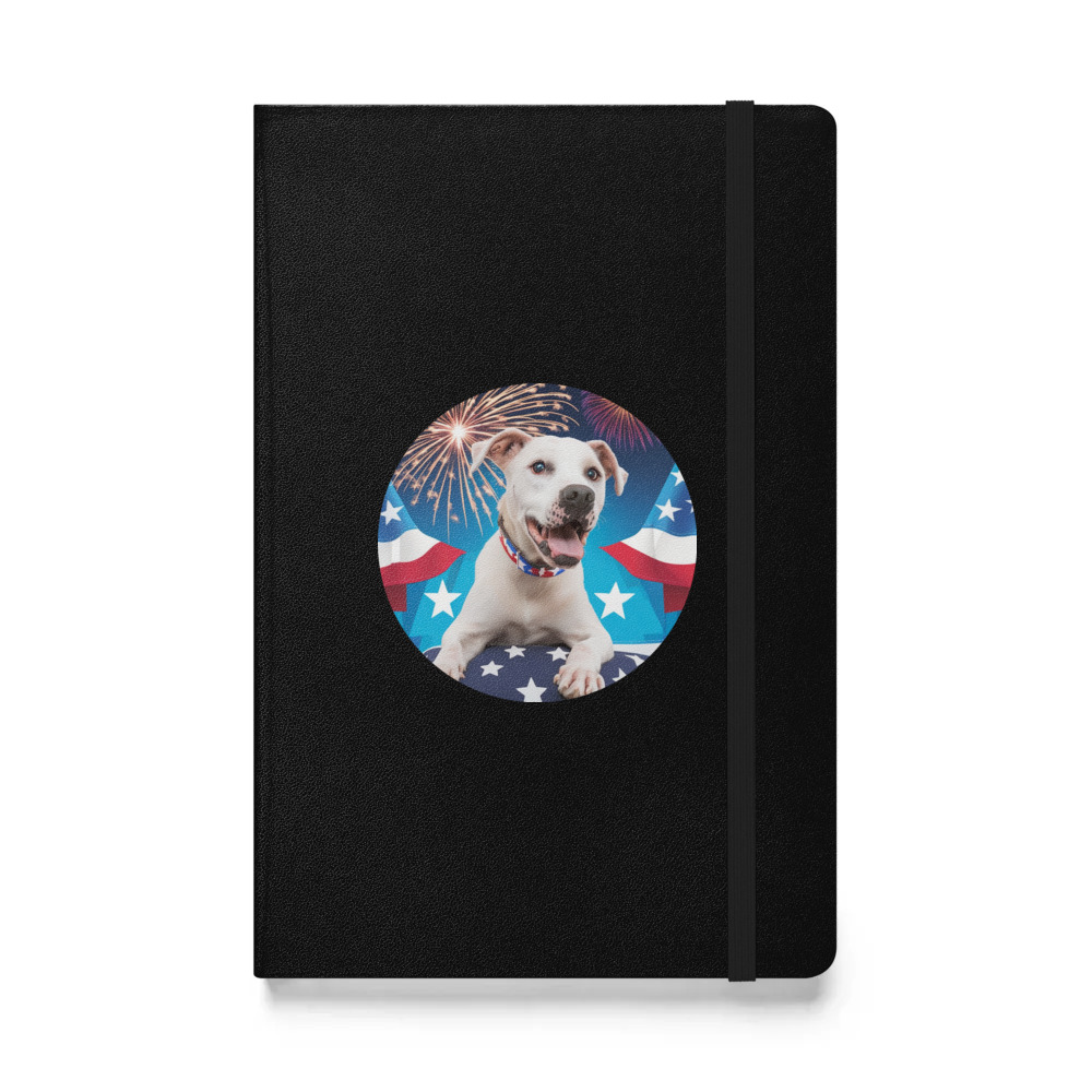 PugMug Custom Melody Hardcover Bound Notebook