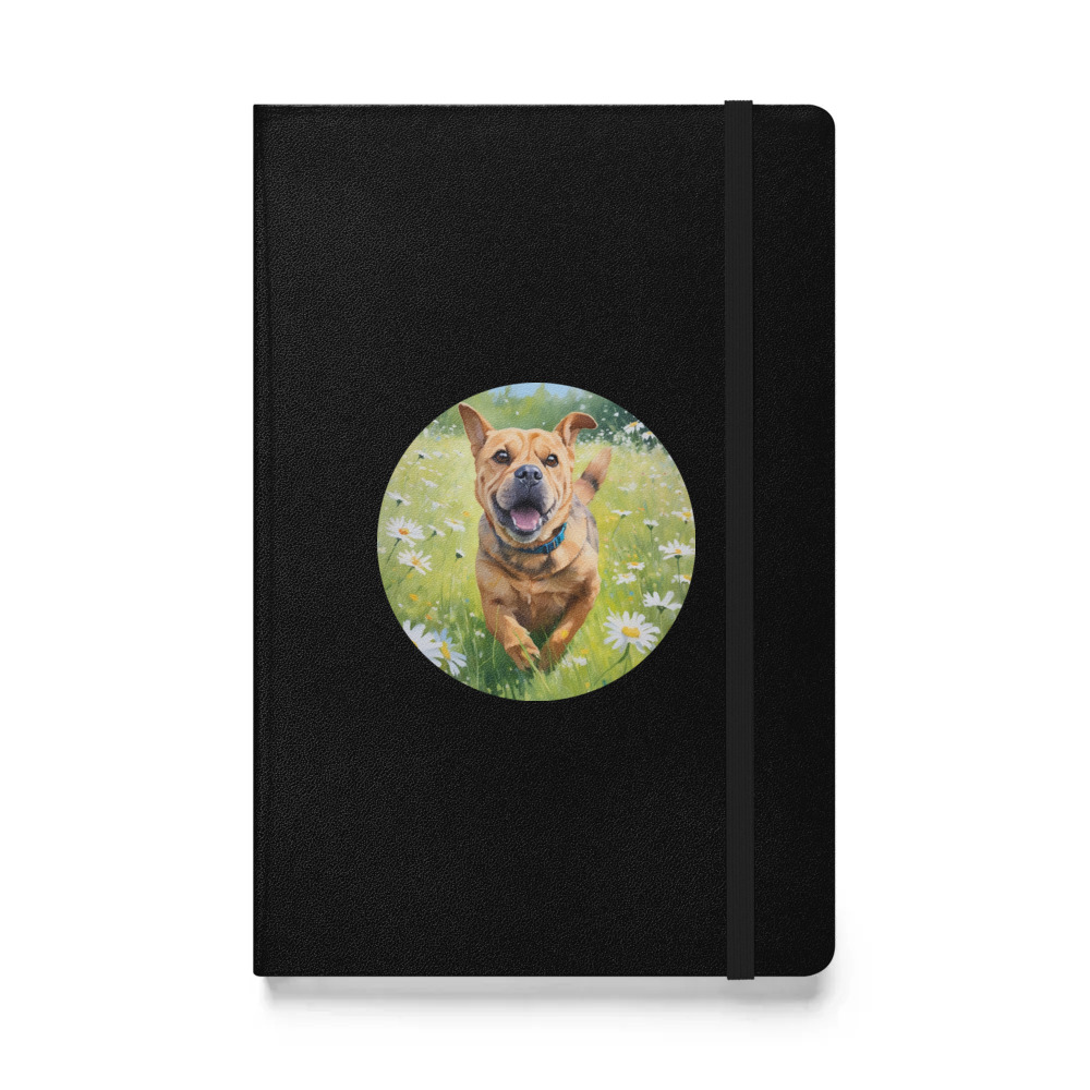 PugMug Custom Halina Hardcover Bound Notebook