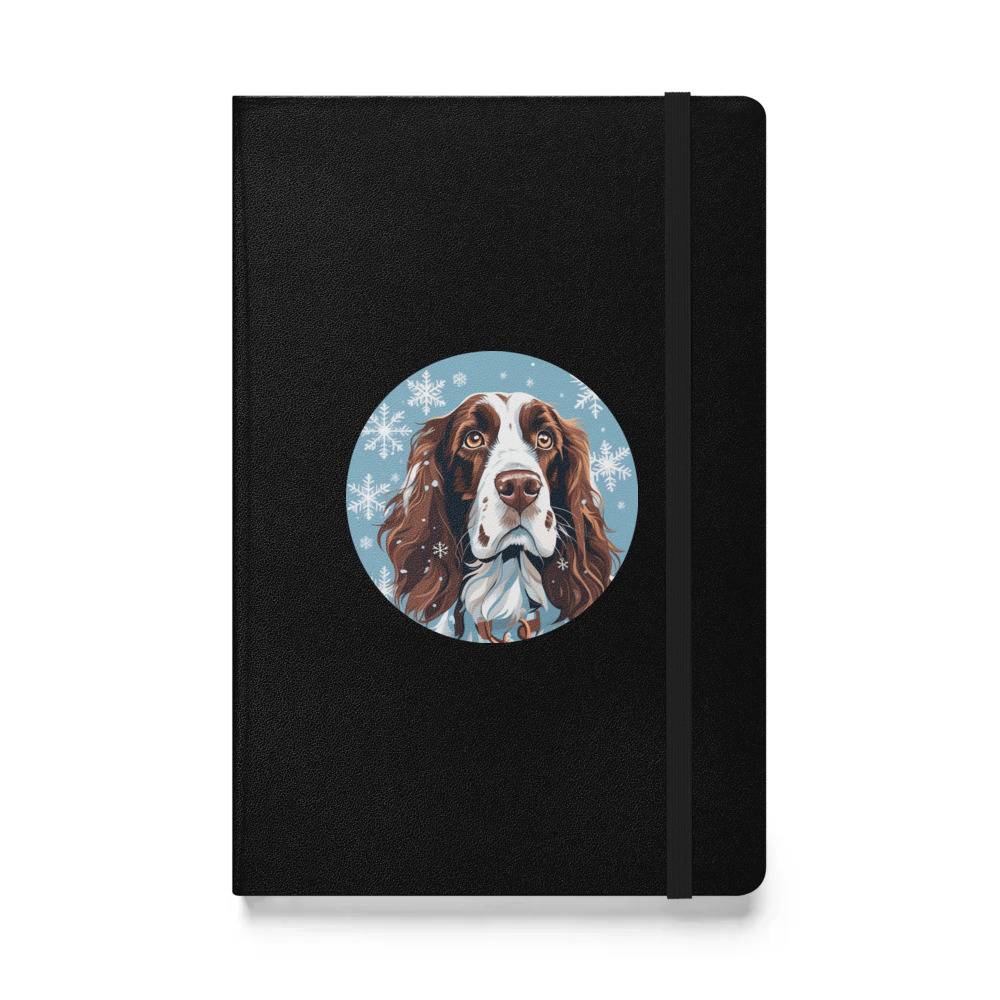 PugMug Custom English Springer Spaniel Hardcover Bound Notebook
