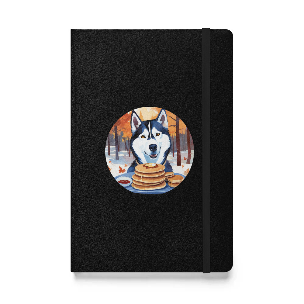 PugMug Custom Siberian Husky Hardcover Bound Notebook