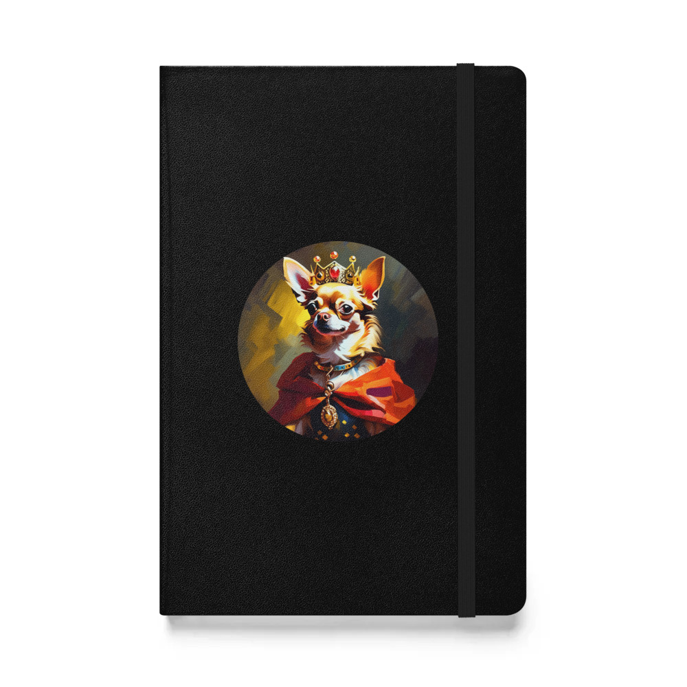 PugMug Custom Chihuahua Hardcover Bound Notebook