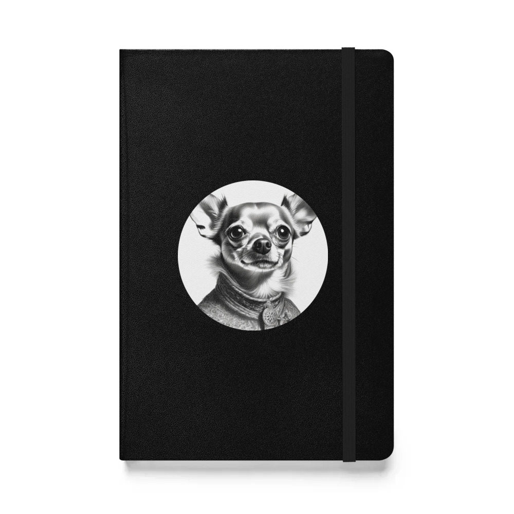 PugMug Custom Chihuahua Hardcover Bound Notebook