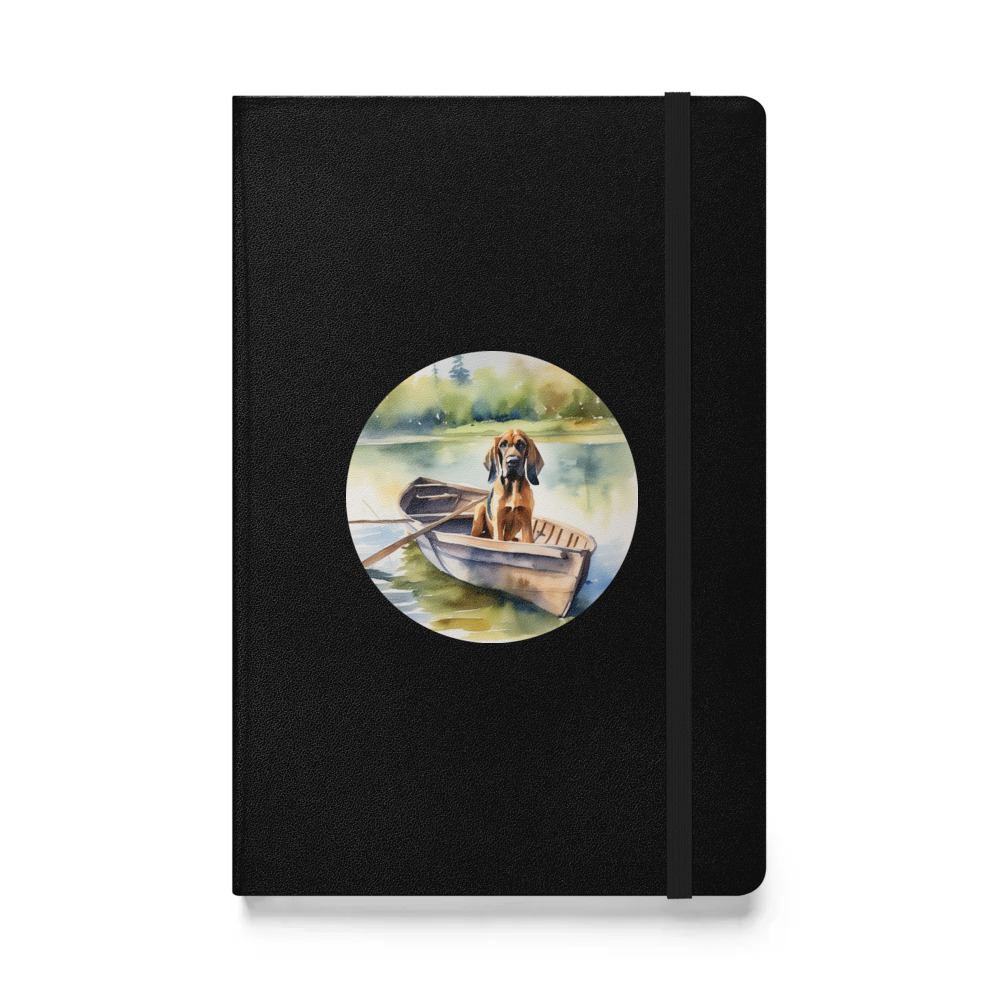 PugMug Custom Bloodhound Hardcover Bound Notebook