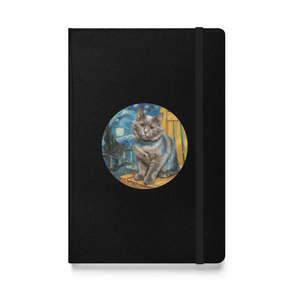 PugMug Custom Thumper Hardcover Bound Notebook